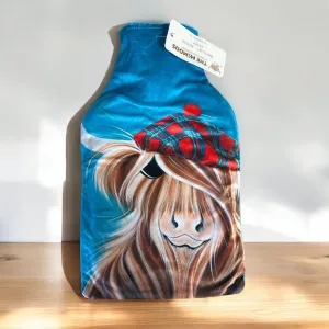 Highland Cow Hot Water Bottle