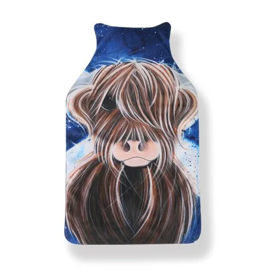 Highland Cow Hot Water Bottle