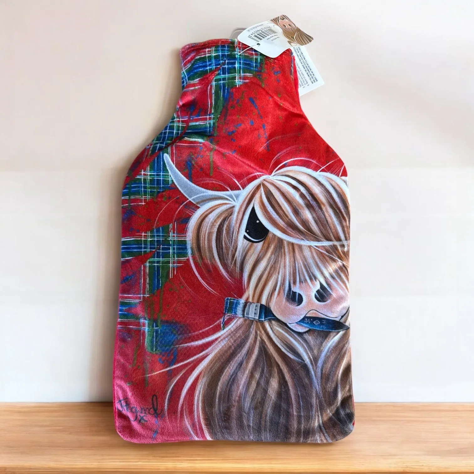 Highland Cow Hot Water Bottle