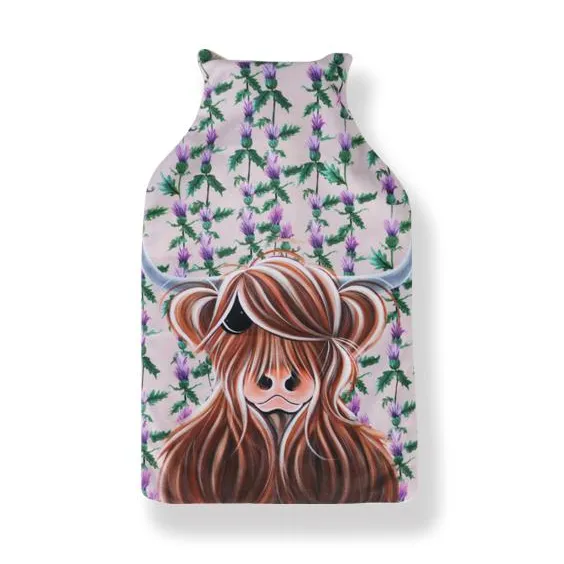 Highland Cow Hot Water Bottle