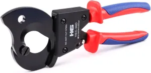 HKS Ratchet Cable Wire Cutter Heavy Duty for Cutting Electrical Aluminum Copper and Multi-core Cables up to 300mm² YEC-36D