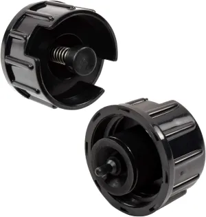 HQRP 2-pack Bottle Valve Cap compatible with Bemis Essick Air AirCare 696 series Credenza 696100 696400 696400HB 696800 697400 697500 697500HB 6964 6974 Humidifiers