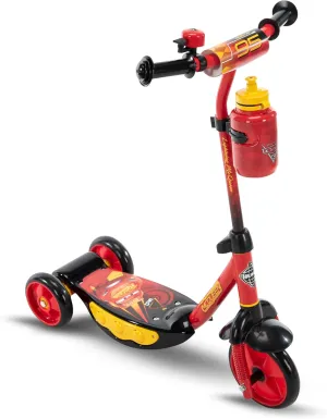 Huffy Disney and Marvel Toddler Kids 3-Wheel Scooters, Multiple Color Options, Ages 3  Years Old, Durable Steel Frame, Portable, Girls/Boys, Non-Slip Deck, Character Graphics