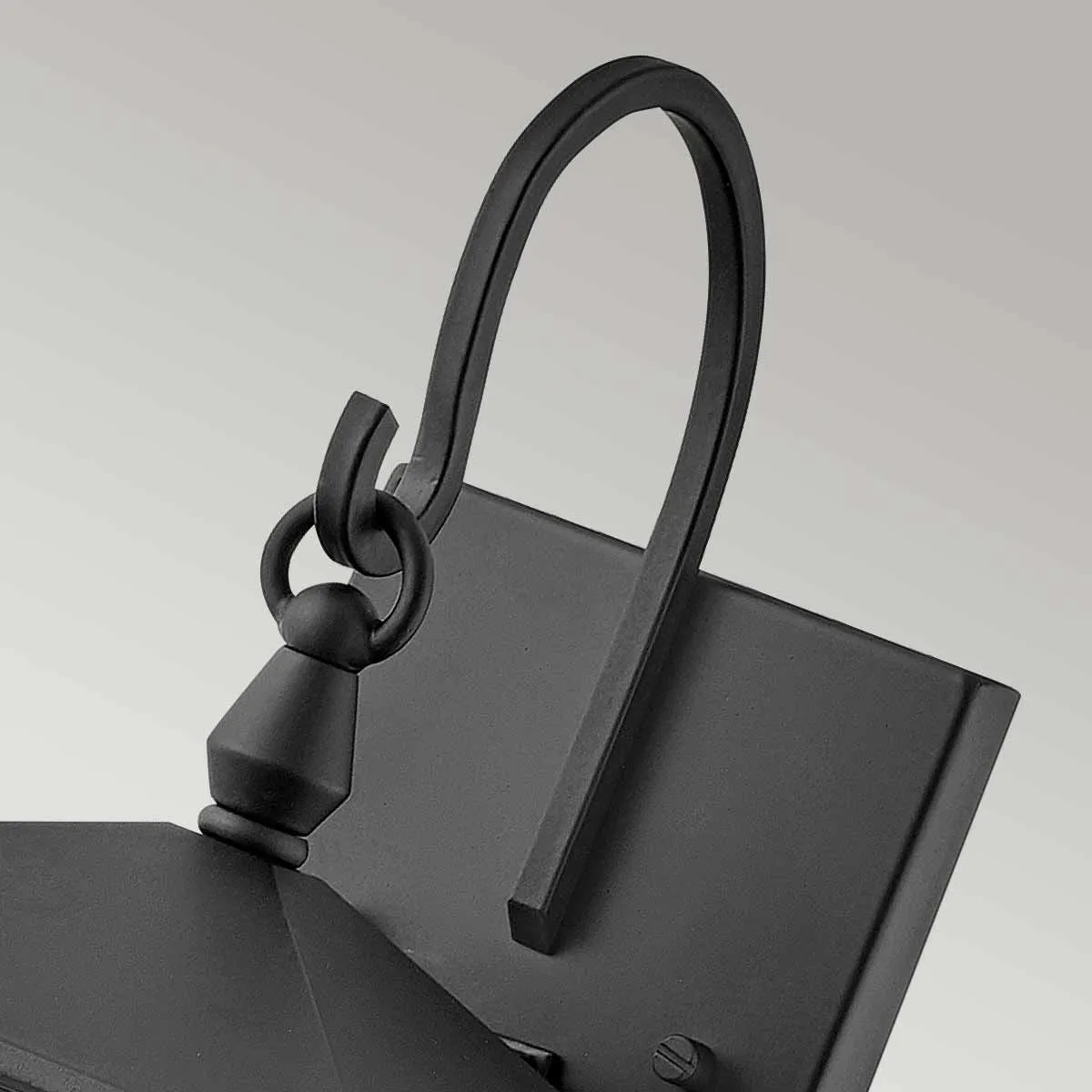 Huntersfield 1 Light Small Wall Lantern | Black