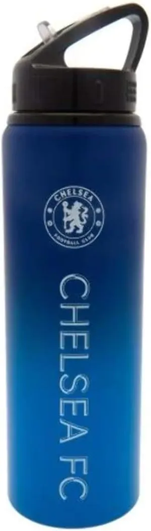 Hy-Pro Chelsea Fc Aluminium Sports Water Drinks Bottle Fade Design XL, Blue, 750ml, K-REY-CH05894