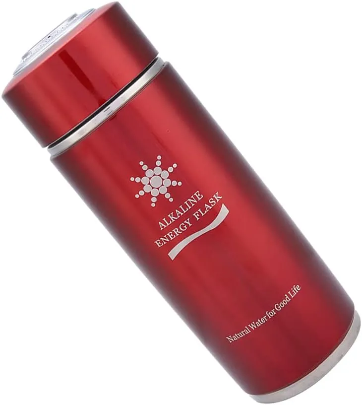 Hydrated Water Bottle, Portable Nano Balance Bottle Nano Cup Nano Energy Bottle Energy Water Bottle Hydro Bottle Smart Water Bottle for Outdoor Gym Fitness (Red)
