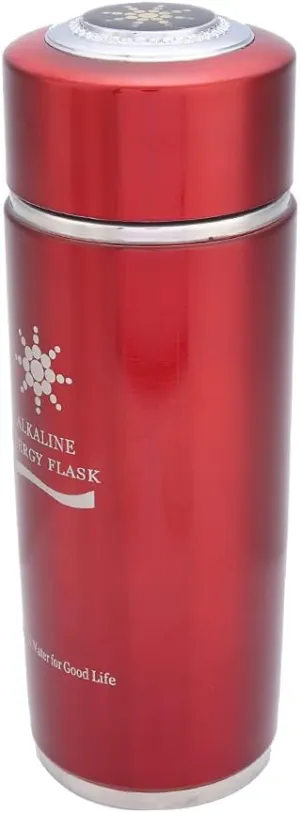 Hydrated Water Bottle, Smart Water Bottle Portable Nano Balance Bottle Nano Cup Nano Energy Bottle Energy Water Bottle Hydro Bottle for Outdoor Gym Fitness (Red)