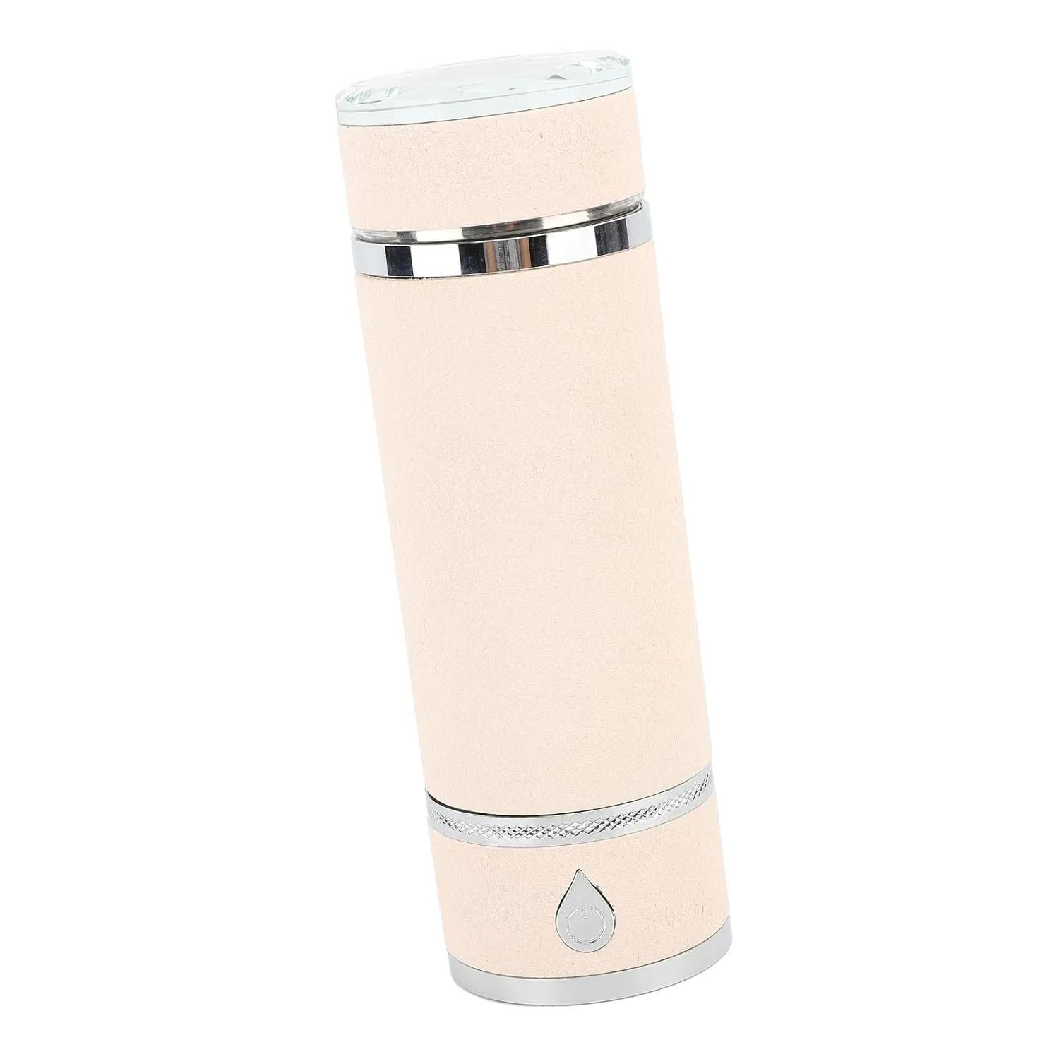 Hydrogen Water Bottle, 3min Single Working Time 420ml Hydrogen Rich Water Generator Multifunctional Long Holding Time for Office for Home (Beige)
