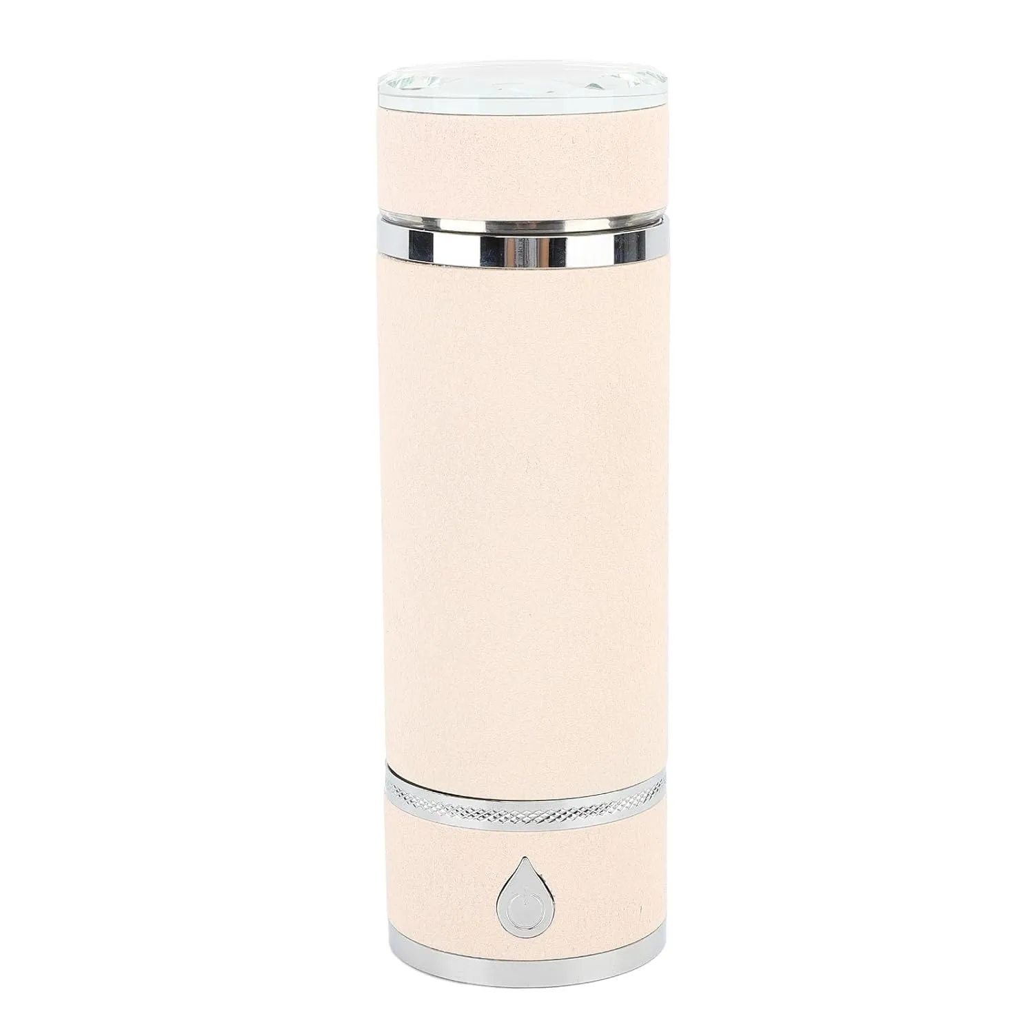 Hydrogen Water Bottle, 3min Single Working Time 420ml Hydrogen Rich Water Generator Multifunctional Long Holding Time for Office for Home (Beige)