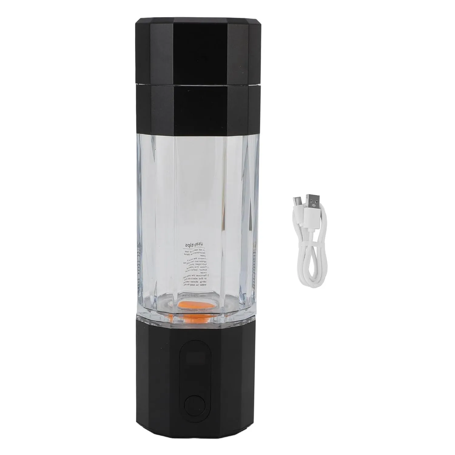 Hydrogen Water Bottle 5 and 10 Minutes 2 Modes with PEM Electrolysis, Leakage Proof for Hydration, Rich Hydrogen Water Bottle