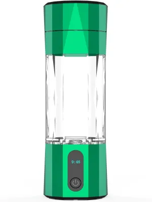 Hydrogen Water Generator Bottle, 208ML, Up to 6000-8000 PPB, Hydrogen Rich Water Cup with PEM Technology, Ionized Water Generator