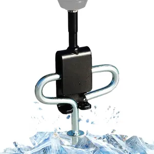 Ice Fishing Anchor Tool, Drill Ice Auger, Nailer Ice Spike Holder, for Setting up Ice Fishing Shelter Tent Ice Insert Sewing Accessories