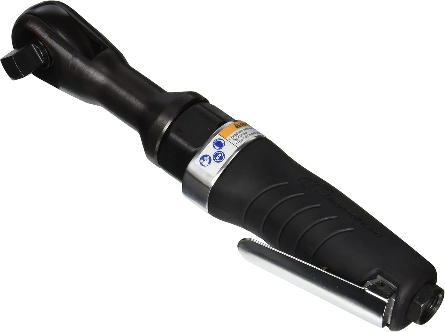 Ingersoll Rand 1770G 1/2" Edge Series Drive Air Ratchet Wrench, 55 ft-lbs Max Torque Output, 170 RPM, Comfort Grip, Compact, Lightweight, Black