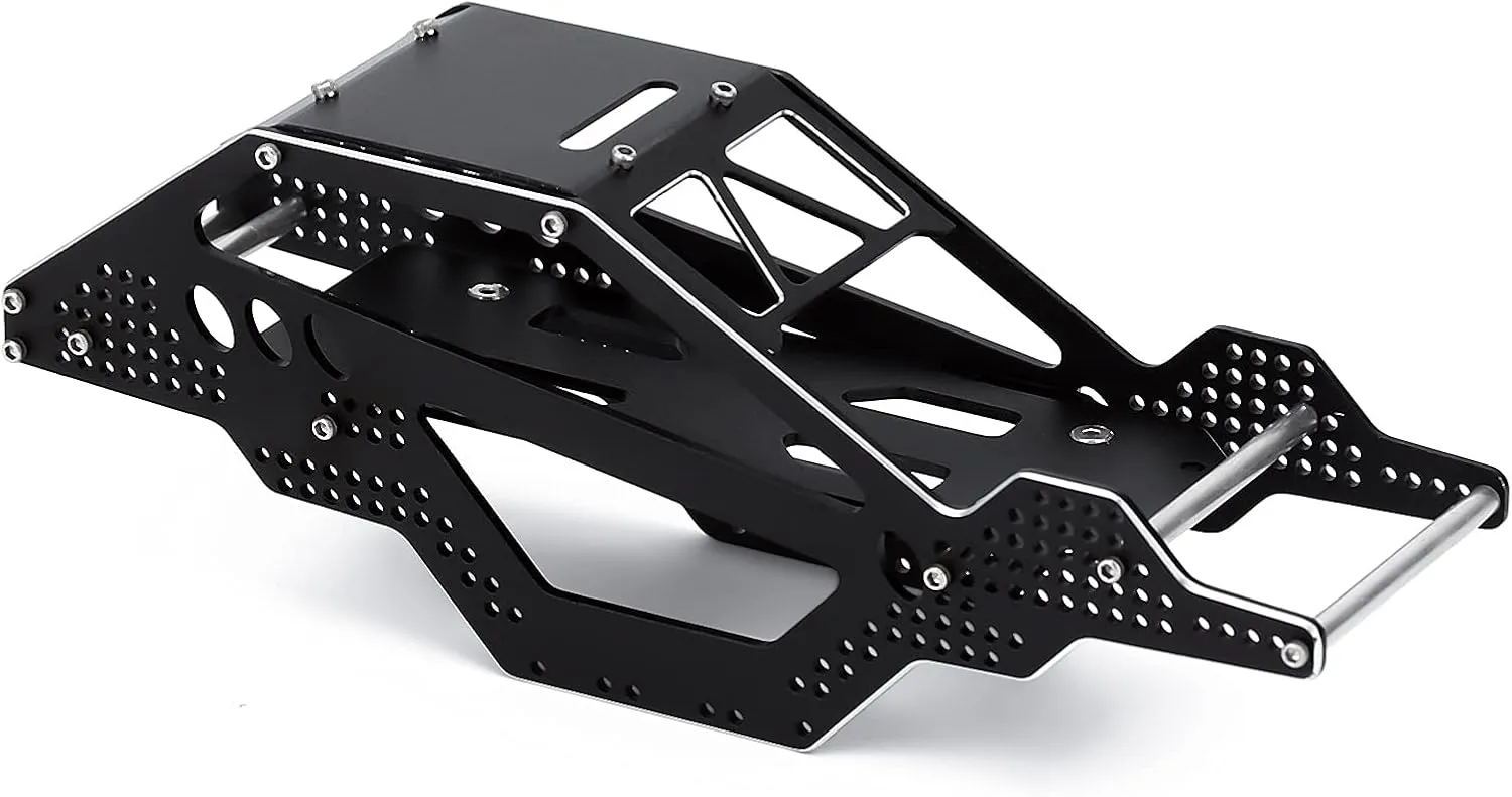INJORA Metal Chassis Frame Rocks Cage Body Shell Kit for 1/24 RC Crawler SCX24 Axial Climbing car 90081 Upgrade Parts