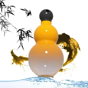 Insalion 800ml Gourd Sports Water Bottle, Travel Gourd Bottle