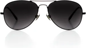 isheep Classic Aviator Balck Sunglasses for Men and Women SIS-22-BK