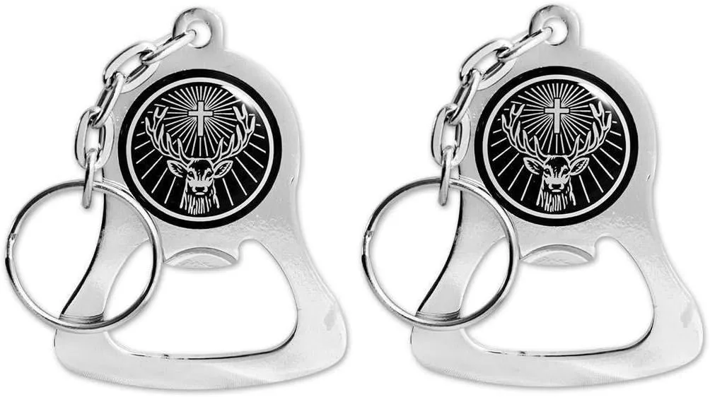 Jagermeister Bottle Opener Key Chain | Set of 2