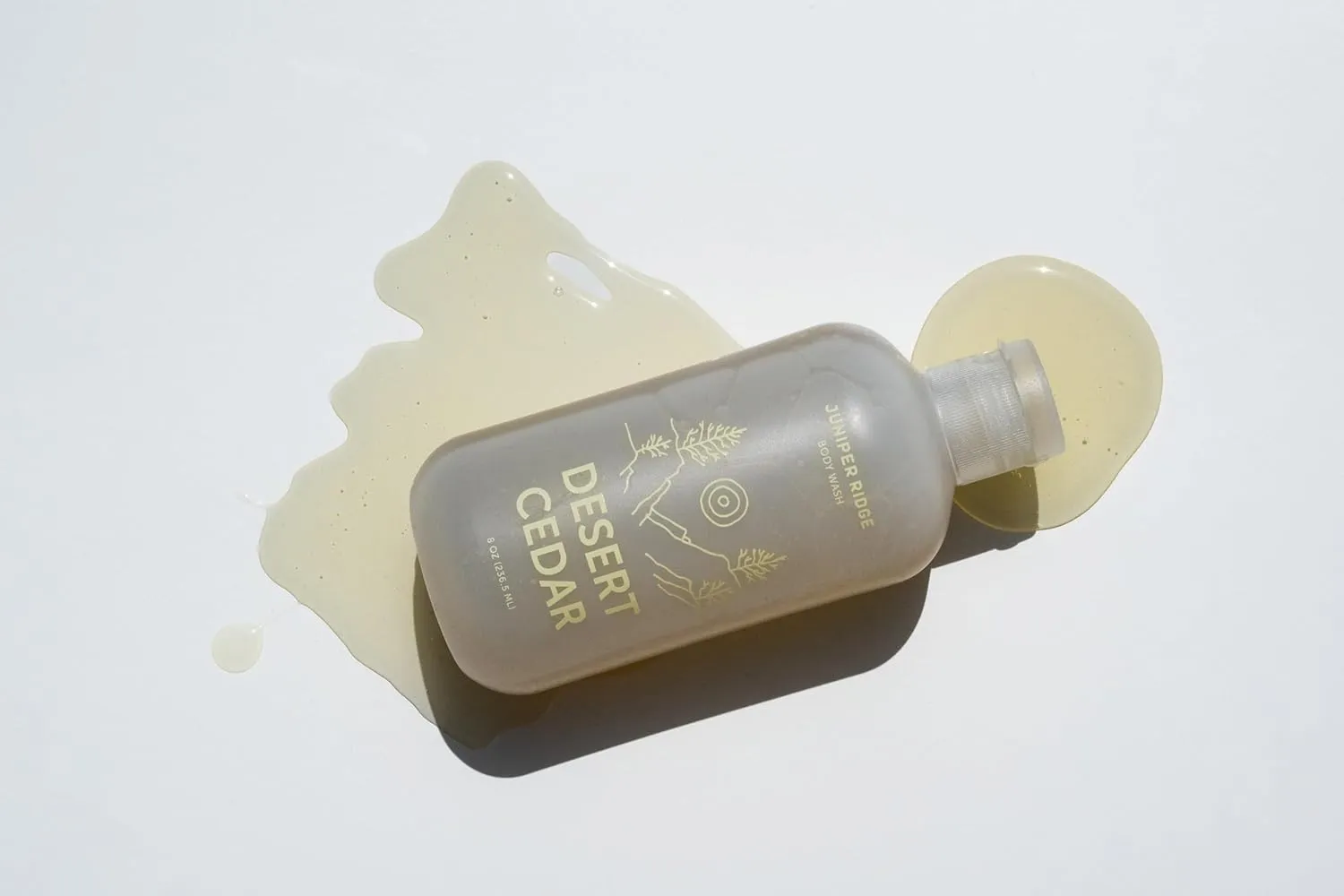 JUNIPER RIDGE Desert Cedar Body Wash - All-Purpose Liquid Castile Soap, Multi-Use Body Wash, Shampoo, Hand Wash, Face Wash, Clean, Vegan, Paraben Free, Preservative Free, 8 oz