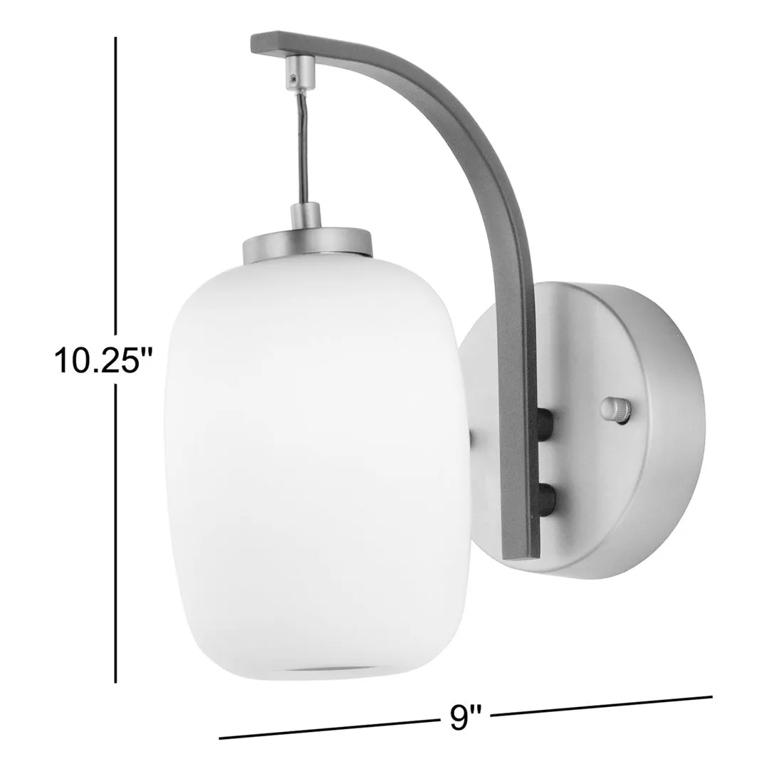 Kace 1 - Light Dimmable Black/Gold Armed Sconce AllModern