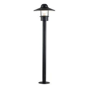 Klampenborg 1 Light Bollard | Black