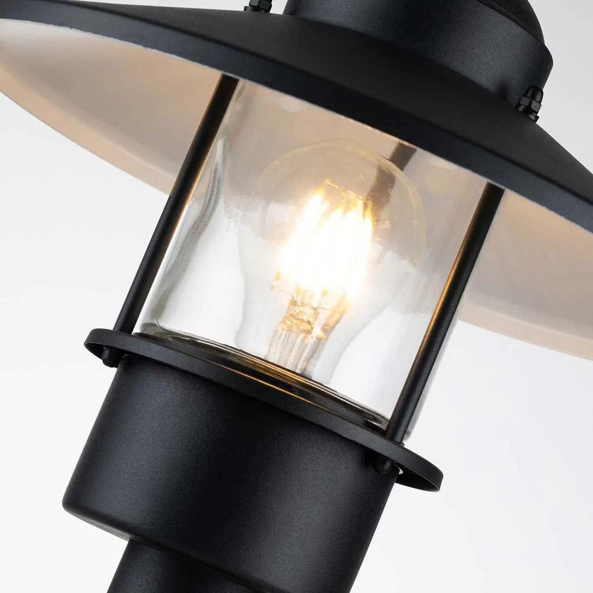 Klampenborg 1 Light Pedestal | Black