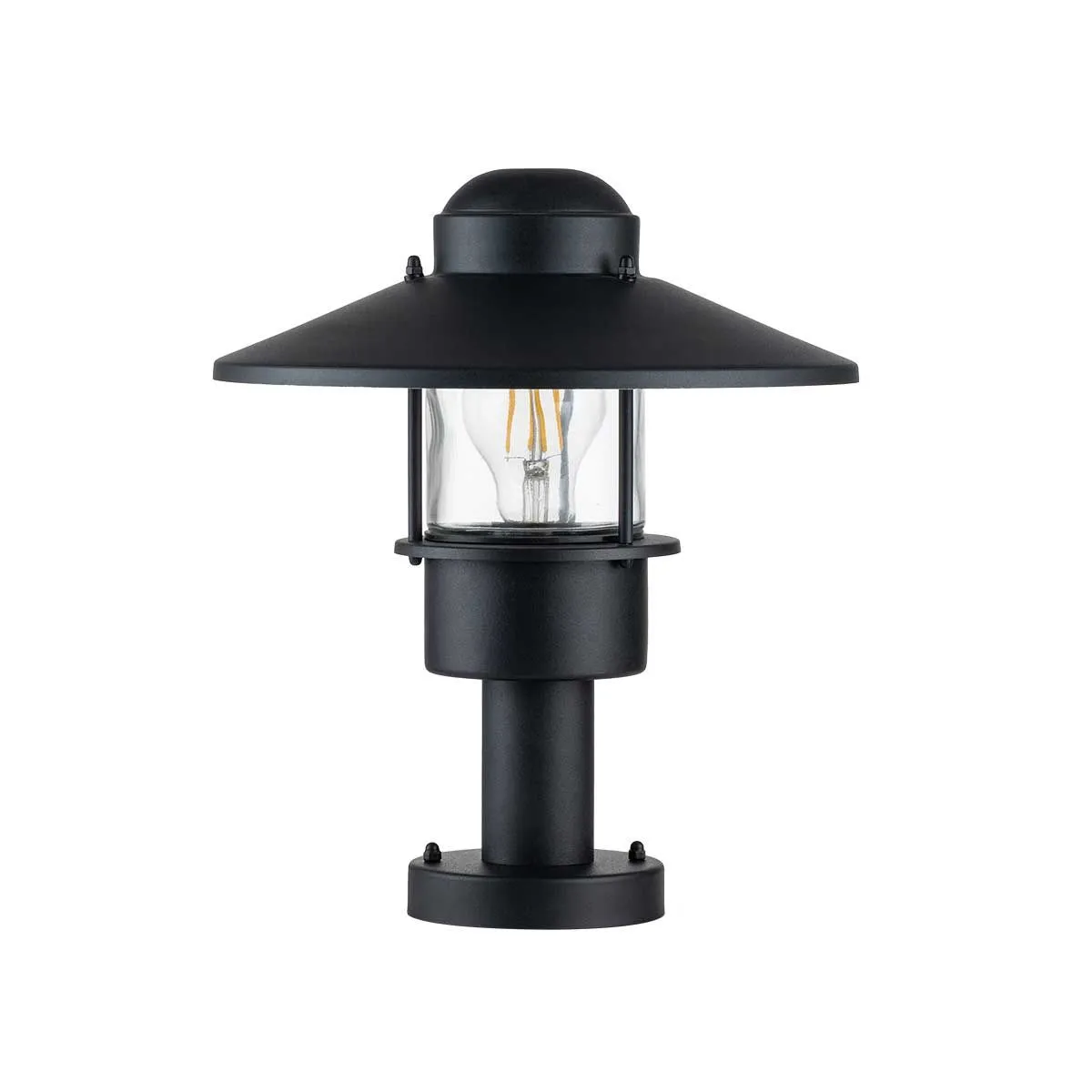 Klampenborg 1 Light Pedestal | Black