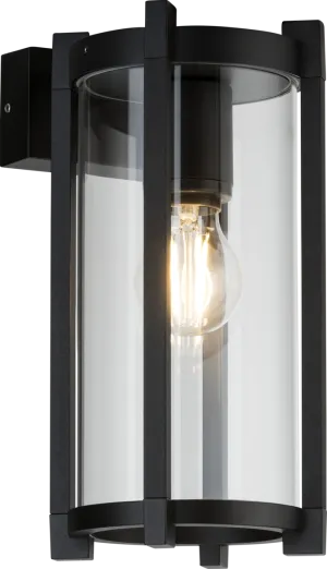 Knightsbridge OLG1W 230V IP54 E27 Cylinder Outdoor Wall Light