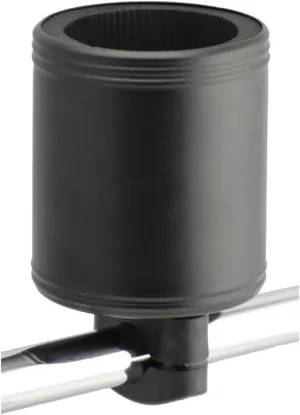 Kroozie 2.0 Bicycle Cup Holder - The Ultimate Bike Cup Holder for Beach Cruisers, E-Bikes, Scooters, Strollers – A premium stainless steel handlebar drink holder that lasts