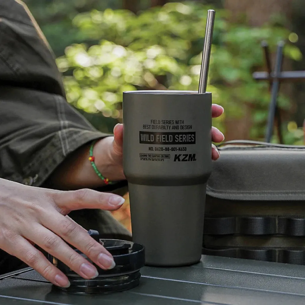 KZM Field 650 Tumbler - Khaki