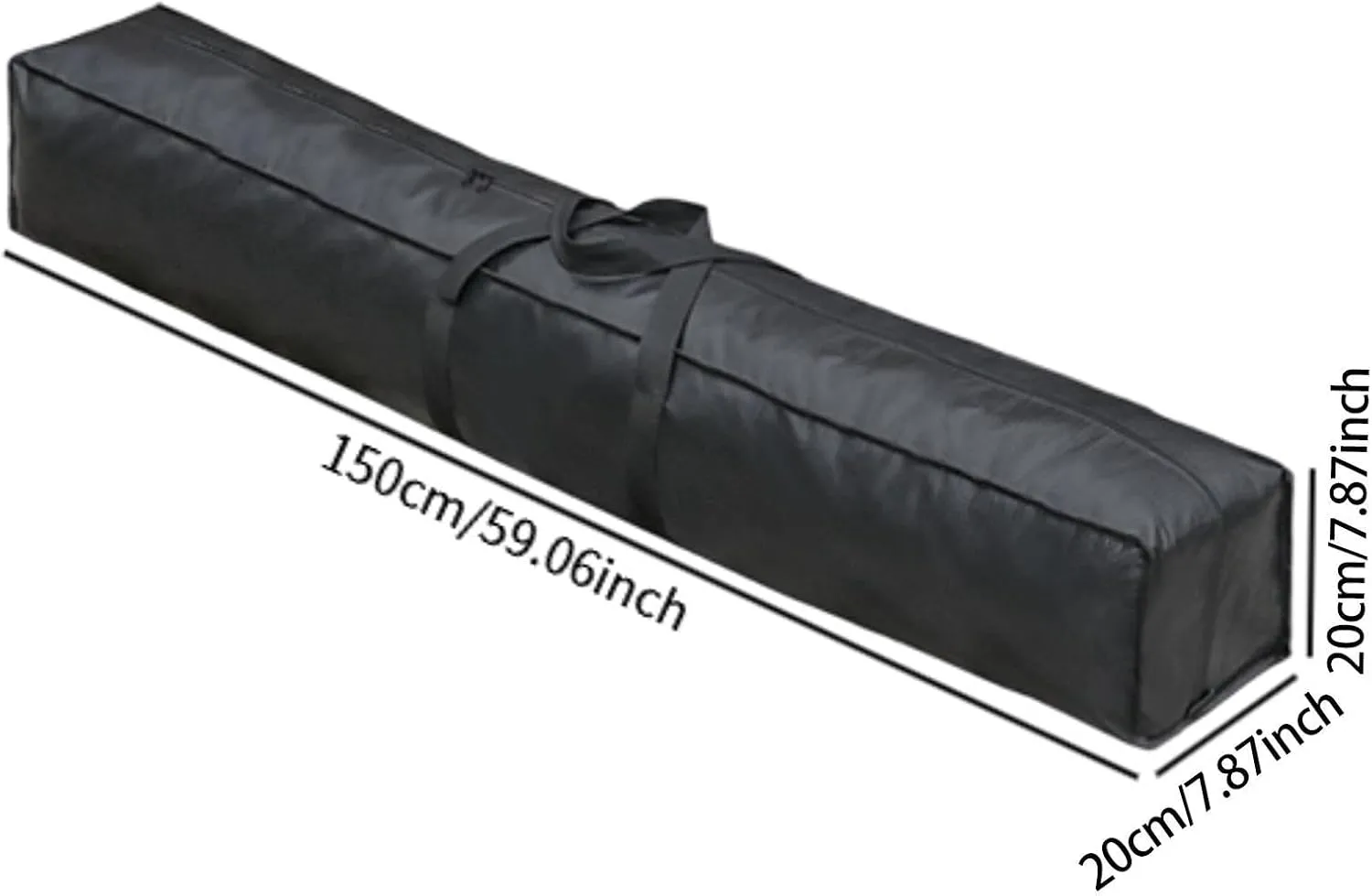 Large Travel Duffle Bag Luggage Bag Camping Sports Equipment Storage Waterproof for Outdoor, 150cmx20cmx20cm