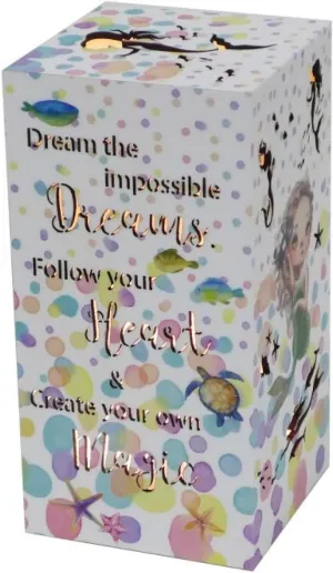 Led Lit with Text-Dream Night Light