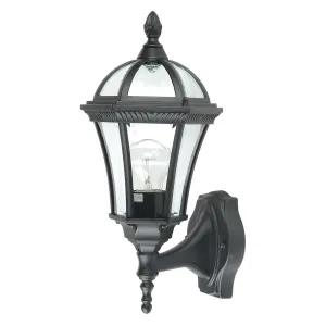 Ledbury 1 Light Wall Lantern | Black