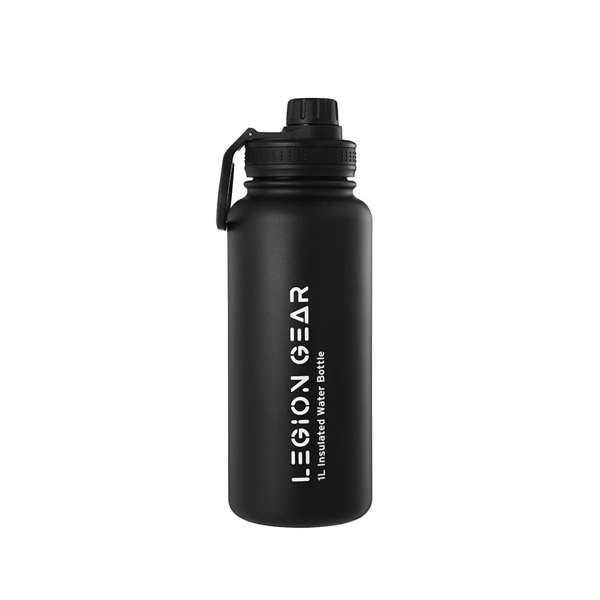 Legion Gear 1000ml Vacuum Insulated Bottle - Black