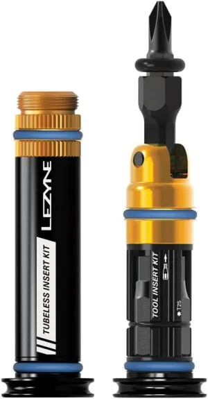 Lezyne Dual Insert Kit Black, S