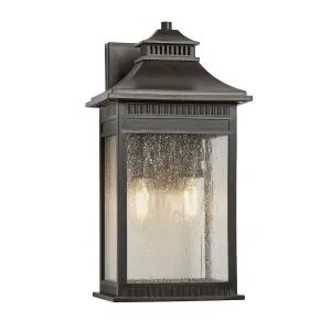 Livingston 2 Light Medium Wall Lantern | Imperial Bronze