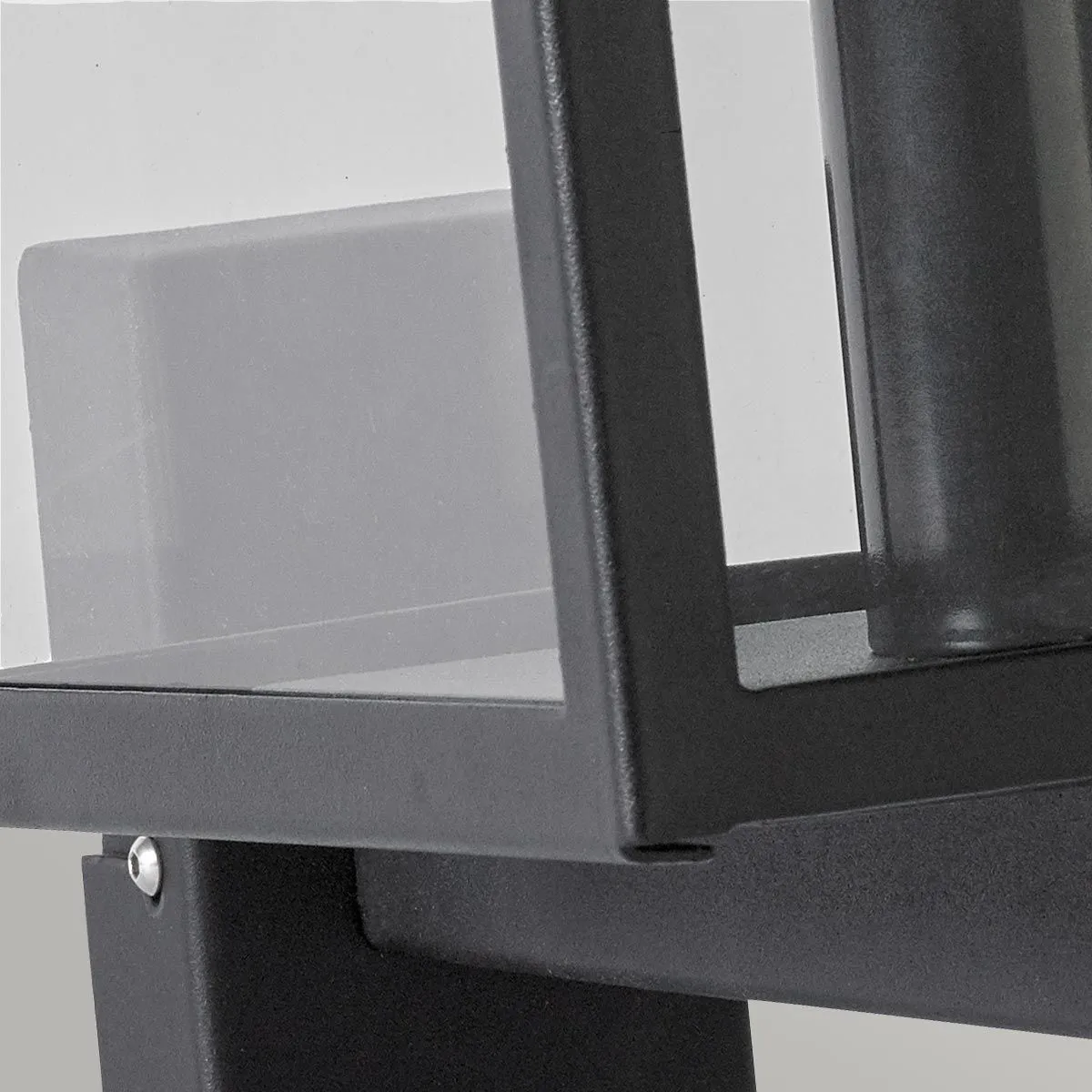 Lofoten 1 Light Wall Light with Arm      | Black