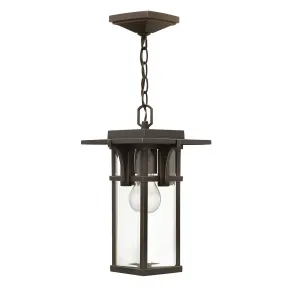 Manhattan 1 Light Chain Lantern | Oil Rubbed Bronze