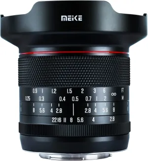 Meike MK-8mm f2.8 Ultra Wide Circular Prime Manual Focus Fisheye Lens for Olympus Panasonic Lumix MFT Micro 4/3 Mount Mirrorless