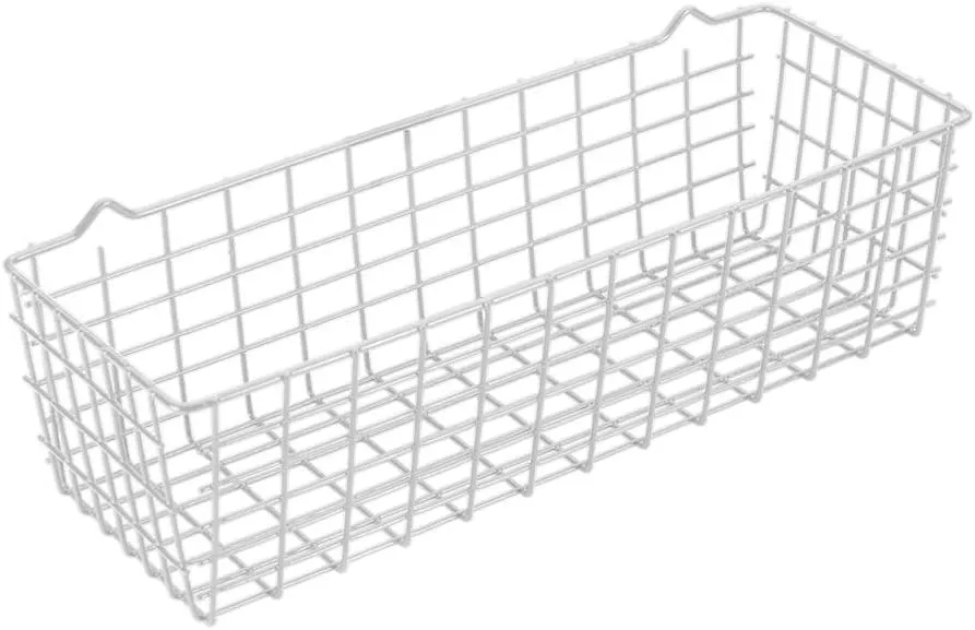 Metaltex All- Purpose Basket Pandino", Metal, Multi-Colour, 12 x 33 x 9 cm