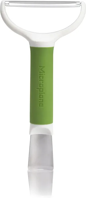 Microplane Multi-Purpose Cabbage Tool, All In One Cabbage Shredder, Corer, and Large Y Vegetable Peeler