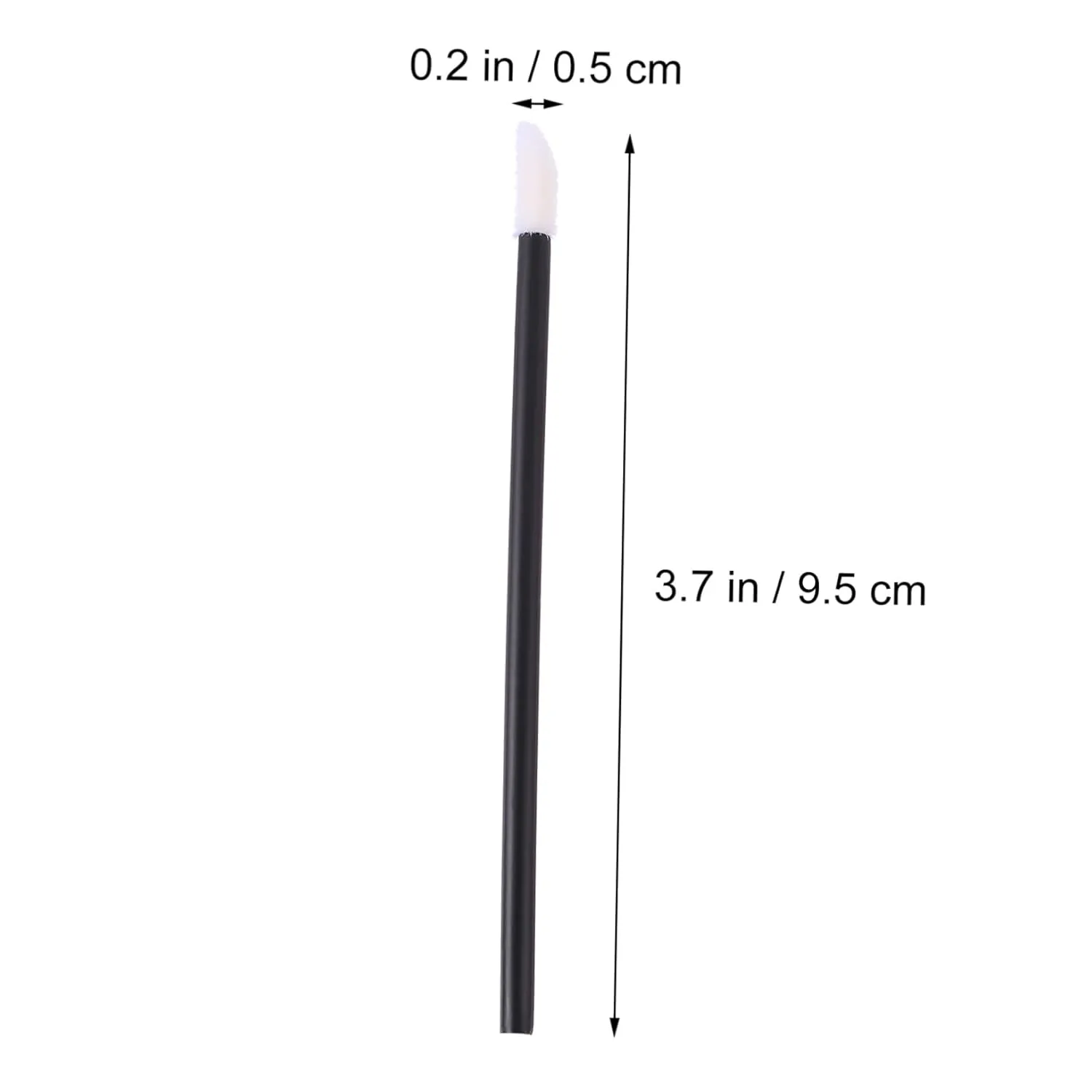 Mikinona 400pcs Lip Brush Makeup Applicator Tool Practical Lipstick Brush Compact and Lightweight for Easy Makeup Application Go