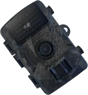 Milisten Hunting Camera with Screen Resolution Fast Trigger Night Vision for Wildlife Monitoring Outdoor Scouting and Security Green
