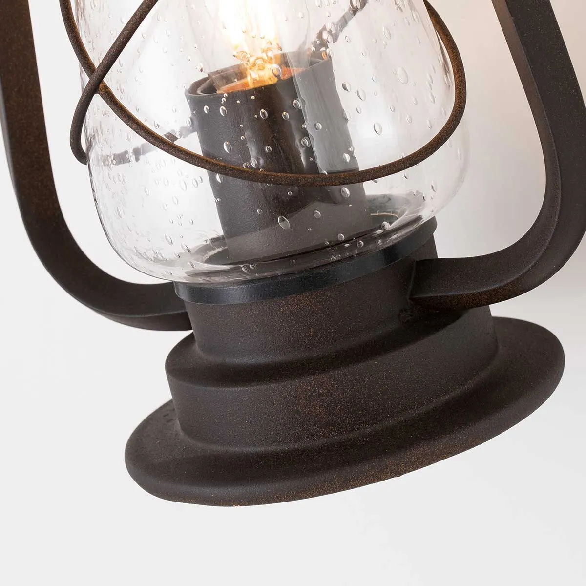 Miners 1 Light Wall Lantern | Old Bronze