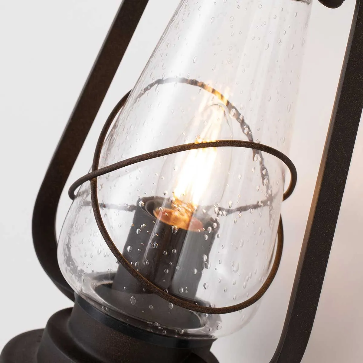 Miners 1 Light Wall Lantern | Old Bronze