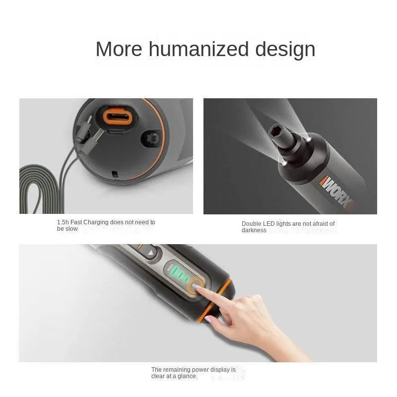 Mini Electric Screwdriver Set - Compact Handyman Tool Kit