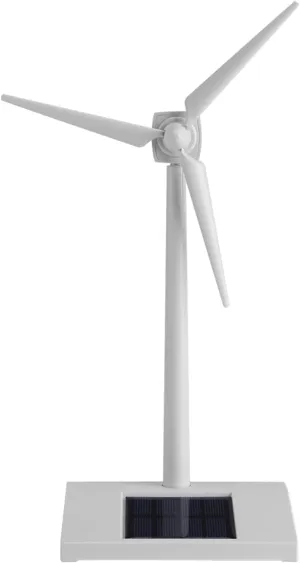 Mini Solar Wind Mill Toy, 3D Metal Assembly Solar Powered Wind Turbine Windmill Model, Desktop Wind Turbine Toy for Children, Home Decor Desk Ornament