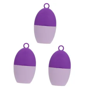 Mipcase 3pcs Ice Face Roller Skin Care Tool for Face Icing Compact and Portable Design Premium Skin-friendly Material for Puffiness Relief and Cooling Therapy