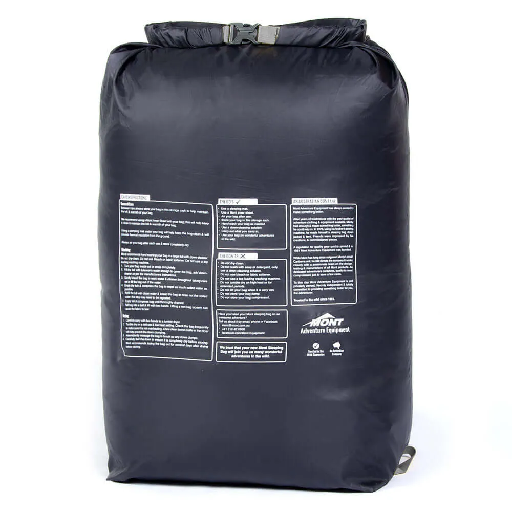 Mont Helium 600 -4 to -10°C Down Sleeping Bag