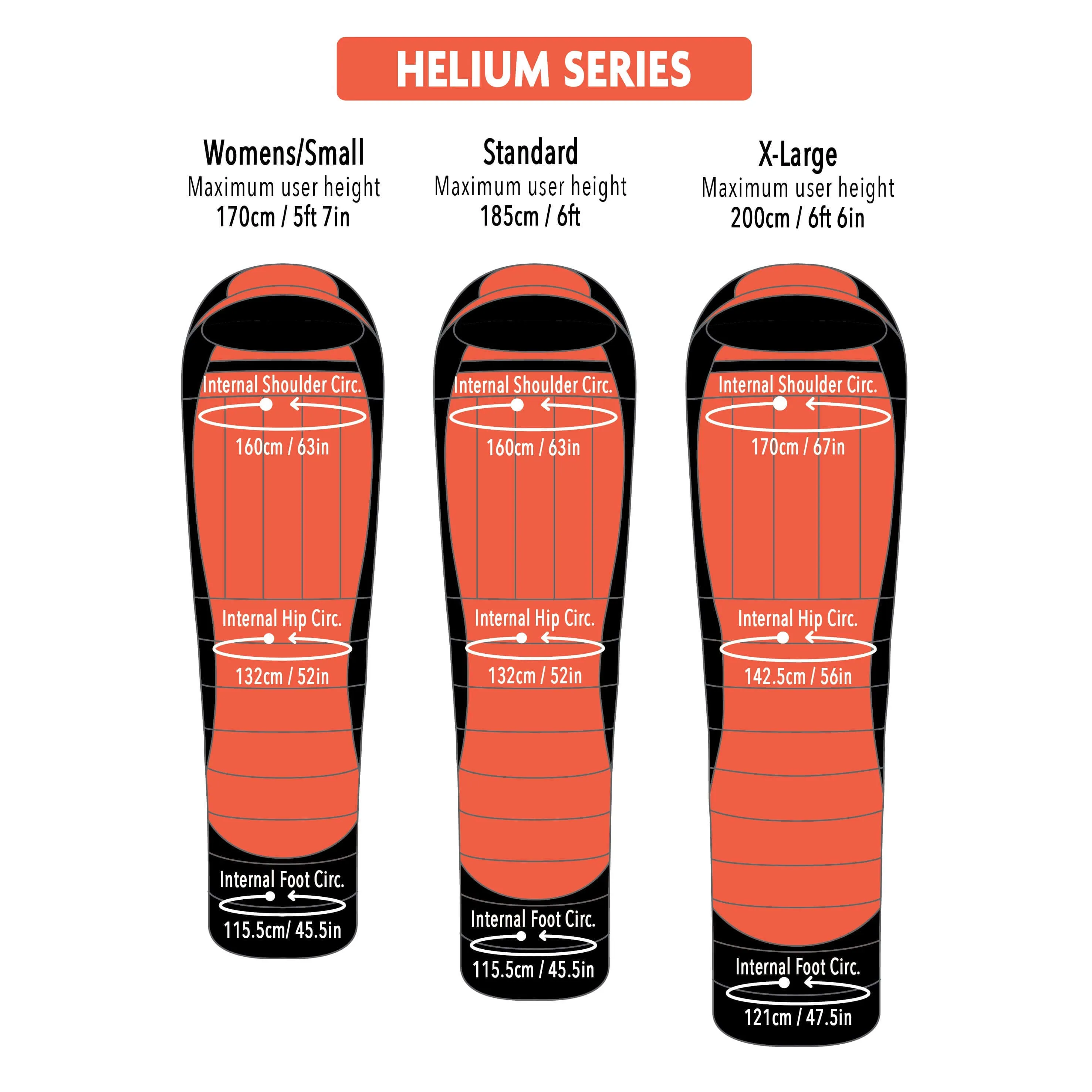 Mont Helium 600 -4 to -10°C Down Sleeping Bag
