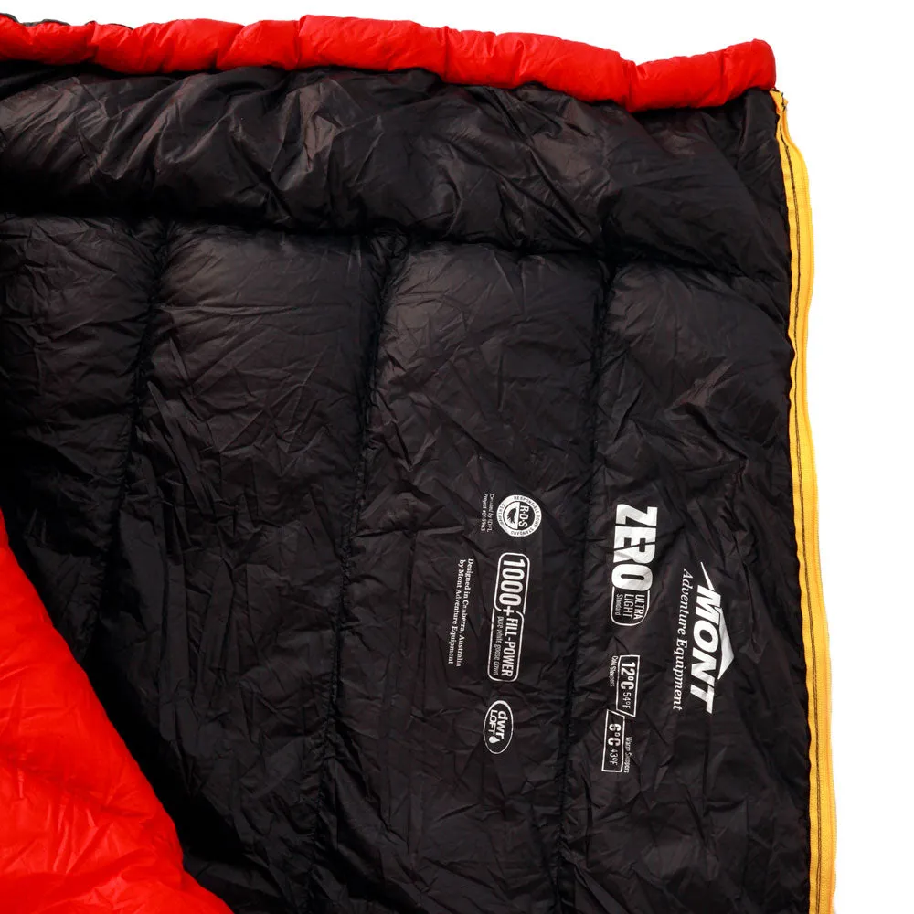 Mont Zero Ultralight 12 to 6°C Down Sleeping Bag